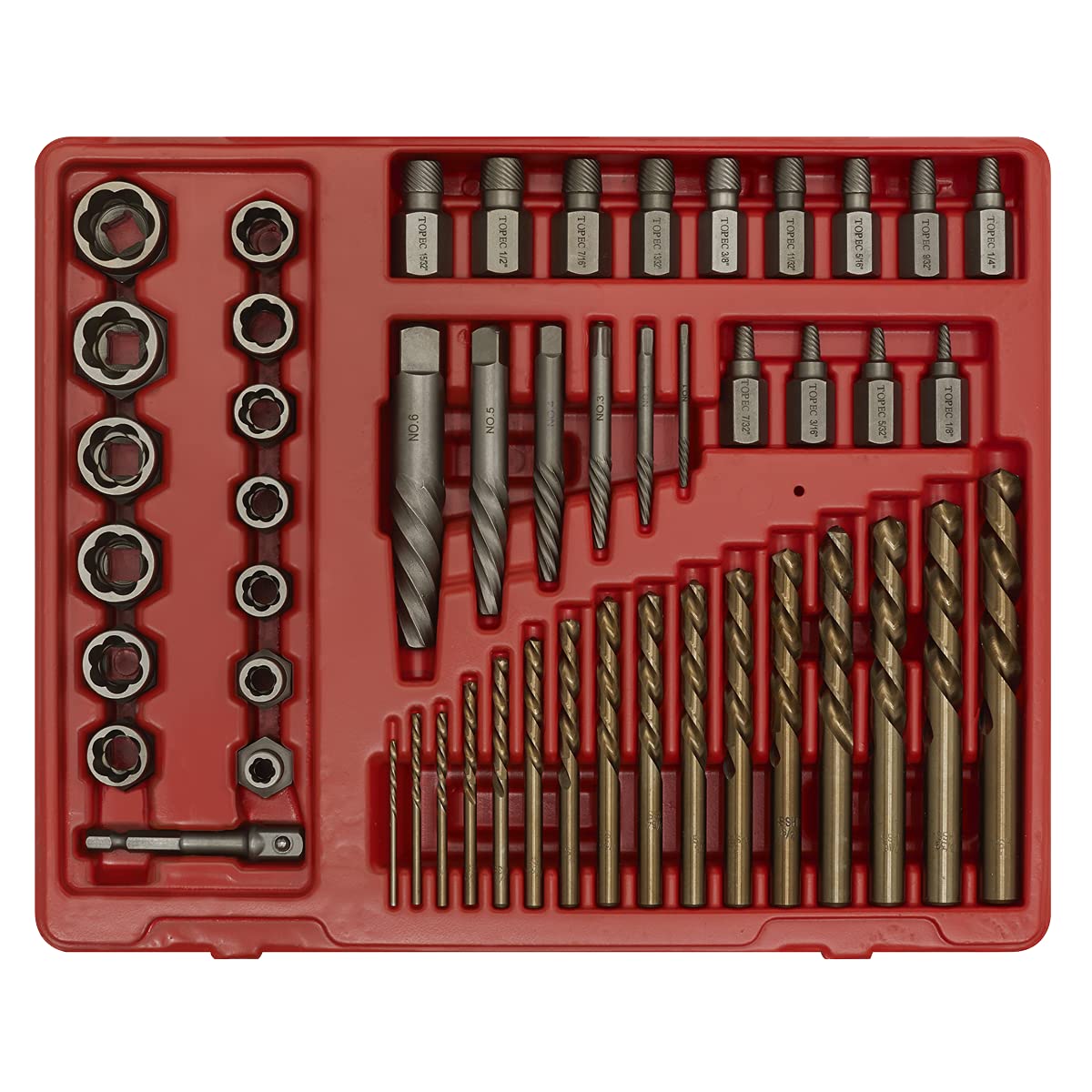 Sealey AK8149 49pc Master Extractor Set - Image 2