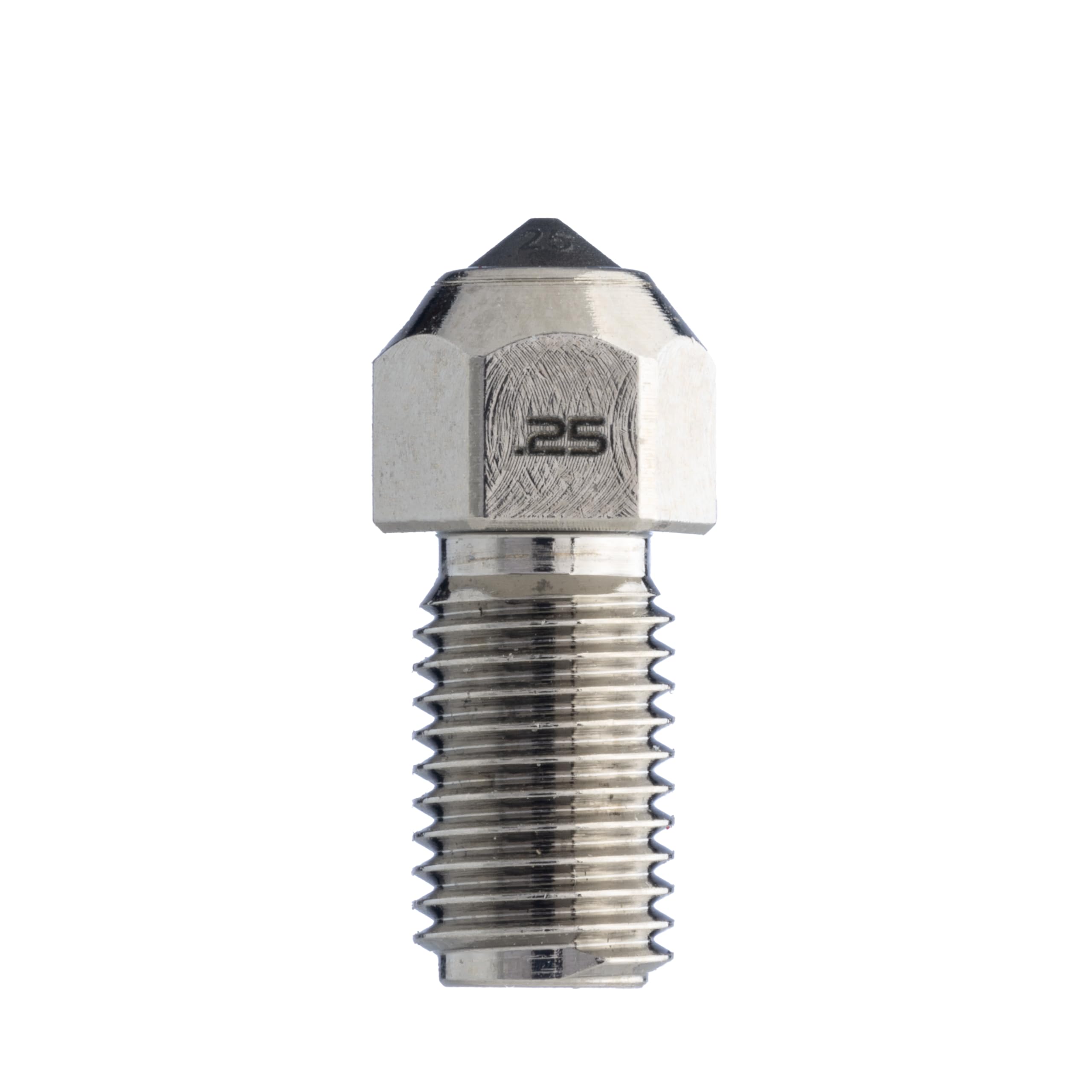 Diamondback Nozzles – Ultimaker S5 Compatible – Polycrystalline Solid Diamond Tip 3D Printer Nozzles, Improved Extrusion, Any Filament, Long Life, Wear Resistant, USA Made (0.25mm)