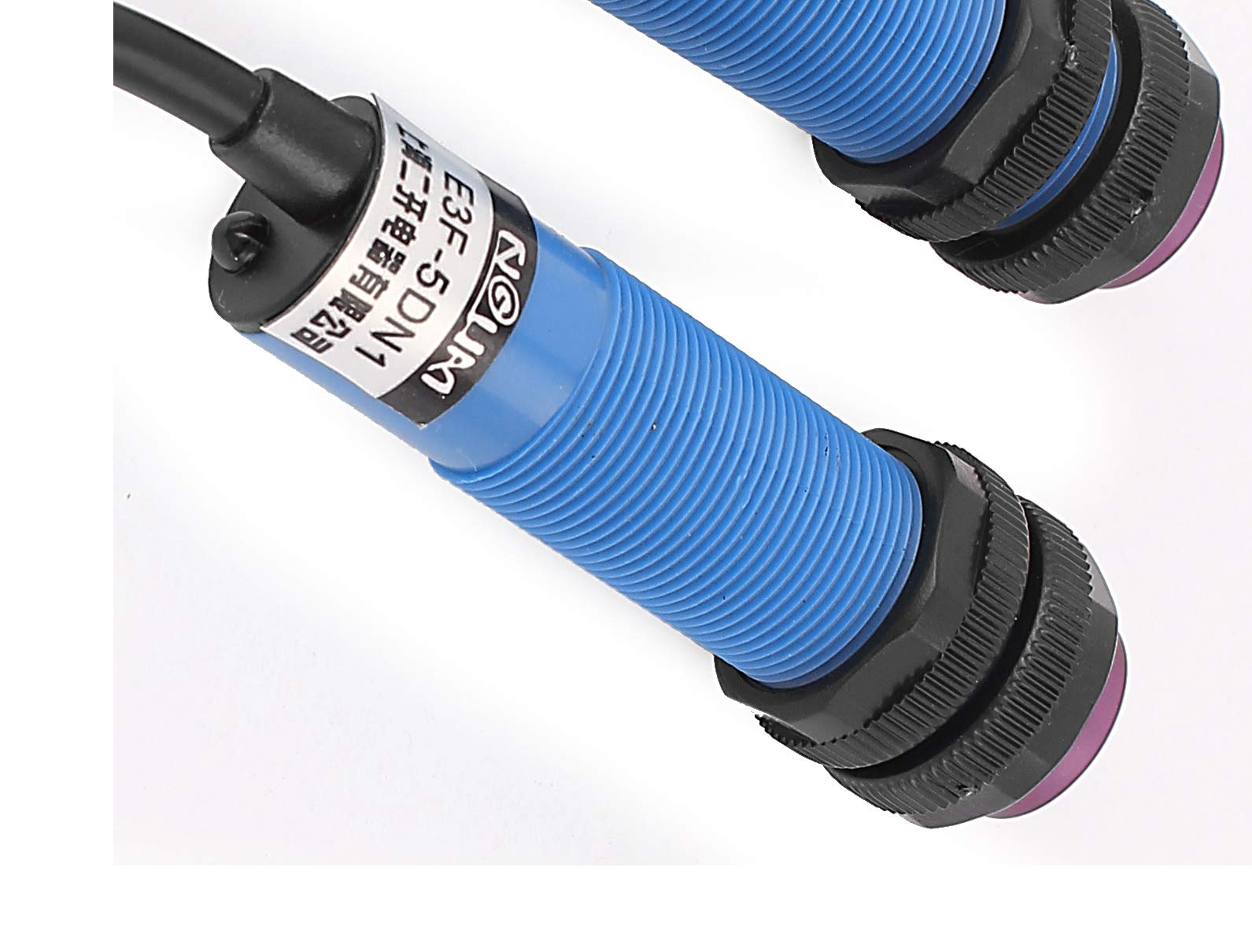 Aexit Pair NO Security & Surveillance 5m Through Beam Photoelectric Sensor Switch Detectors Detector E3F-5DN1