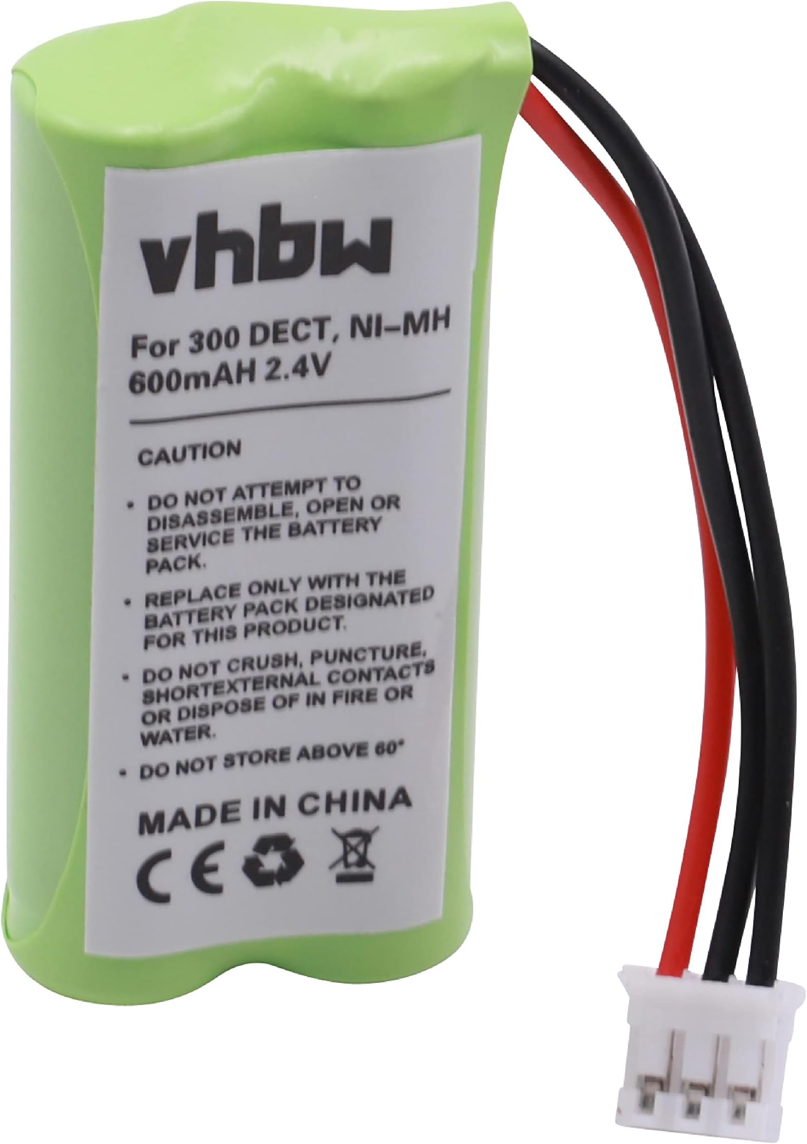 vhbw Batterie NIMH 700mAh (2.4V) Compatible pour Siemens Gigaset A120