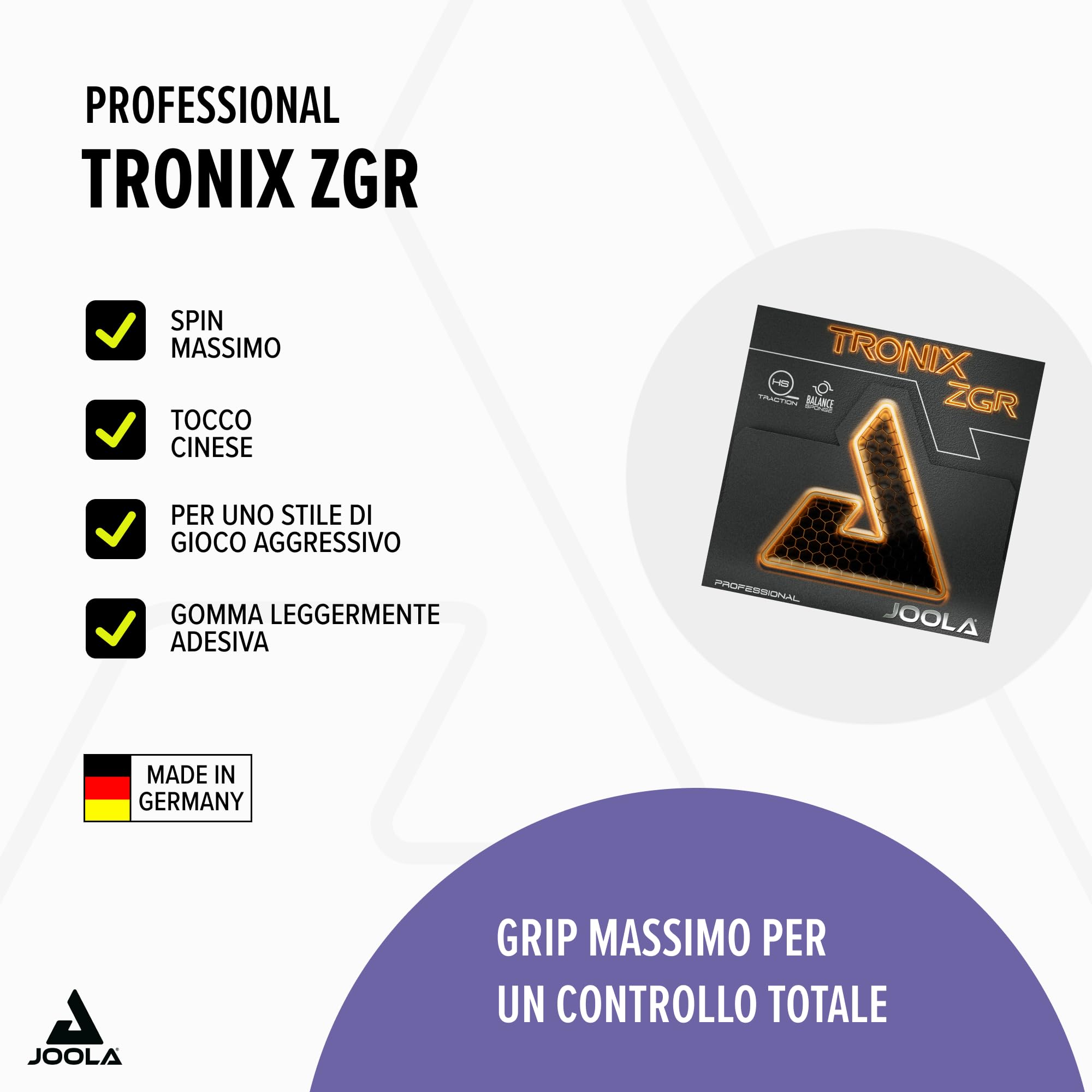 JOOLA Rivestimento Tronix ZGR