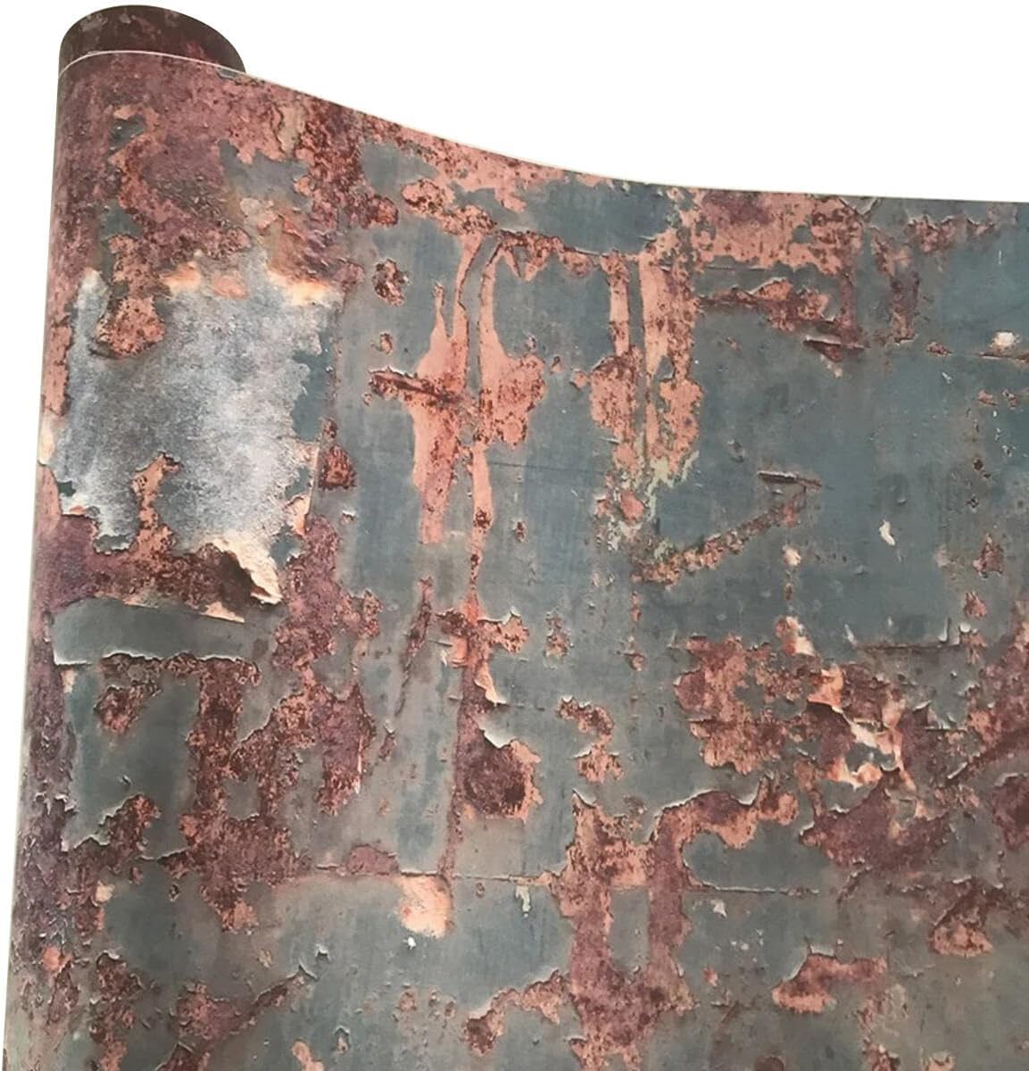 Rusty Car Vinyl Wrap, 11.81"x59.84" Self Adhesive Air Release Car Sticker Decal for Exterior Interior, 4