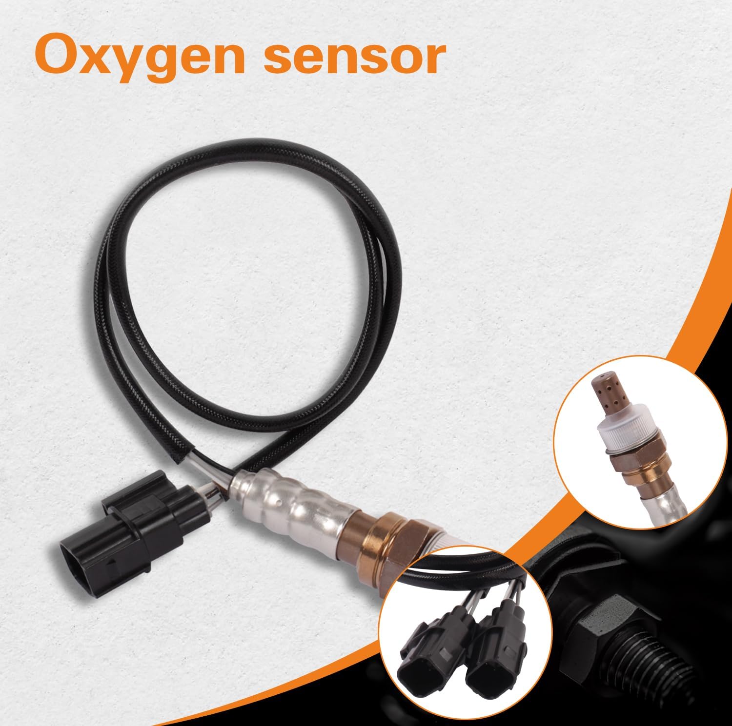 2Pcs Downstream Left&Right Oxygen O2 Sensor for MDX 14-15,RLX 14-17, RLX 14-20,TLX 2015,RDX 13-15,Accord 13-17,Pilot 16-19.OE#250-24785 250-24917