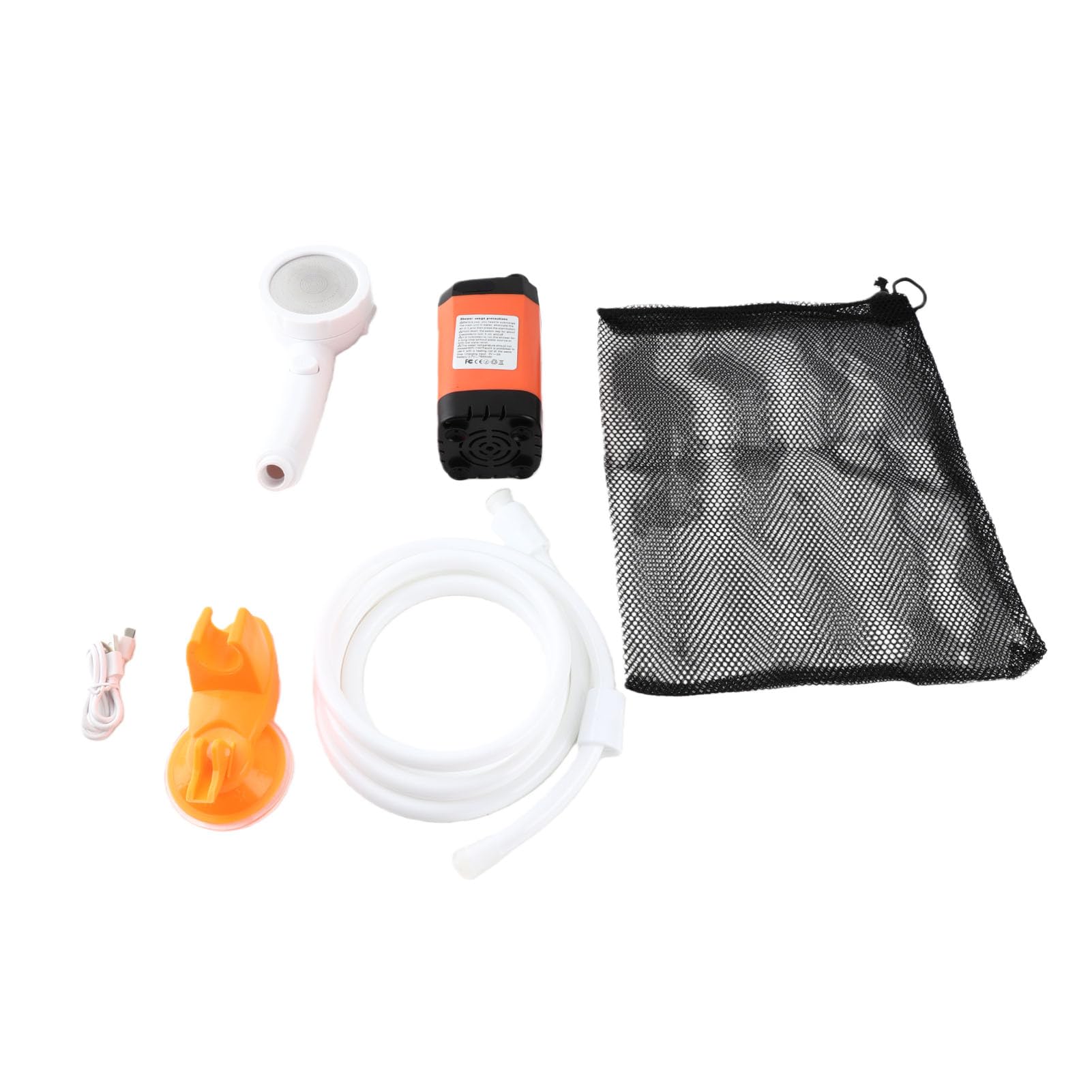 Alomejor Doccia Portatile Ricaricabile con Display Temperatura, Shower