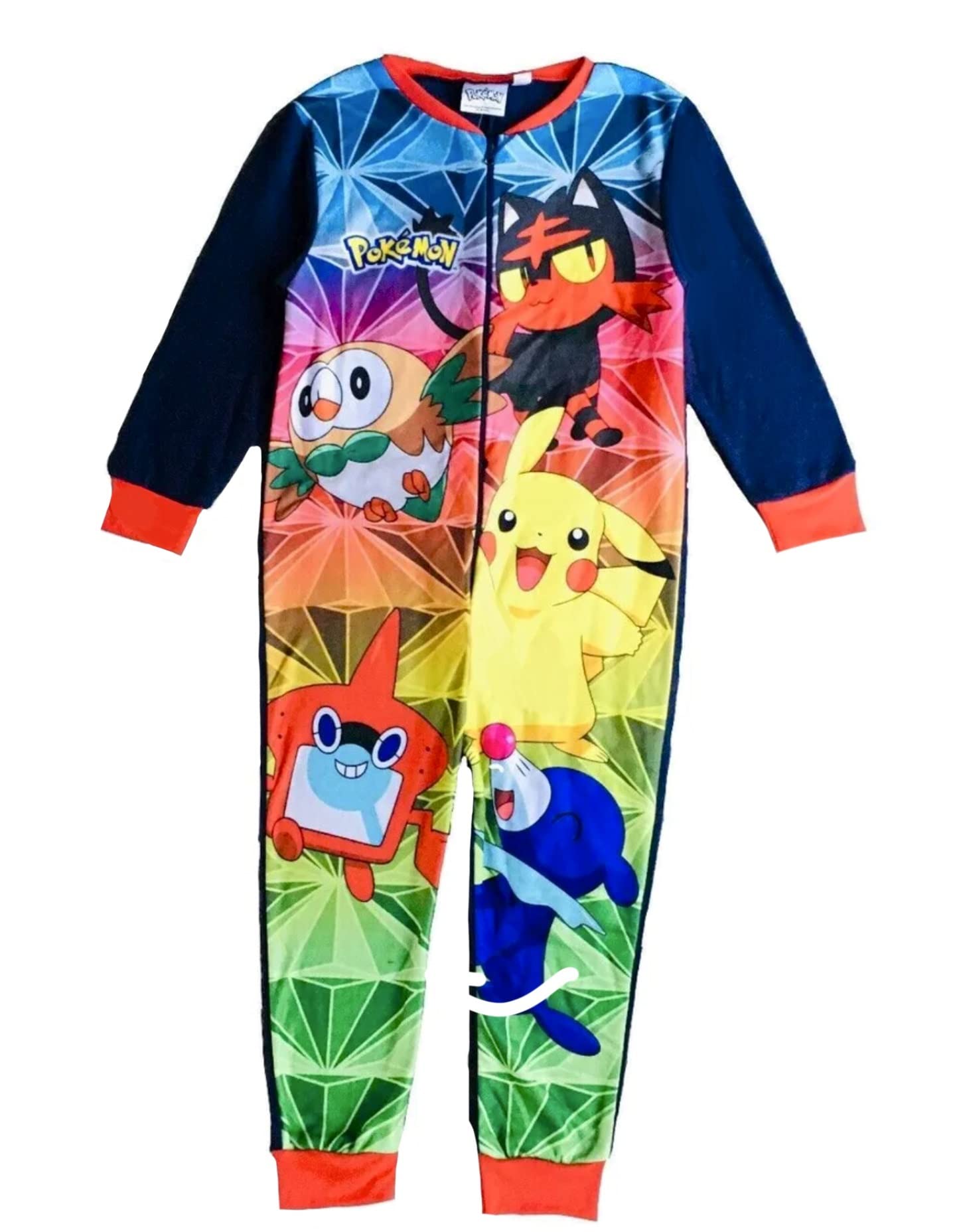 Pokémon Boys Navy Pokemon Onesie, Age 7-8 Years