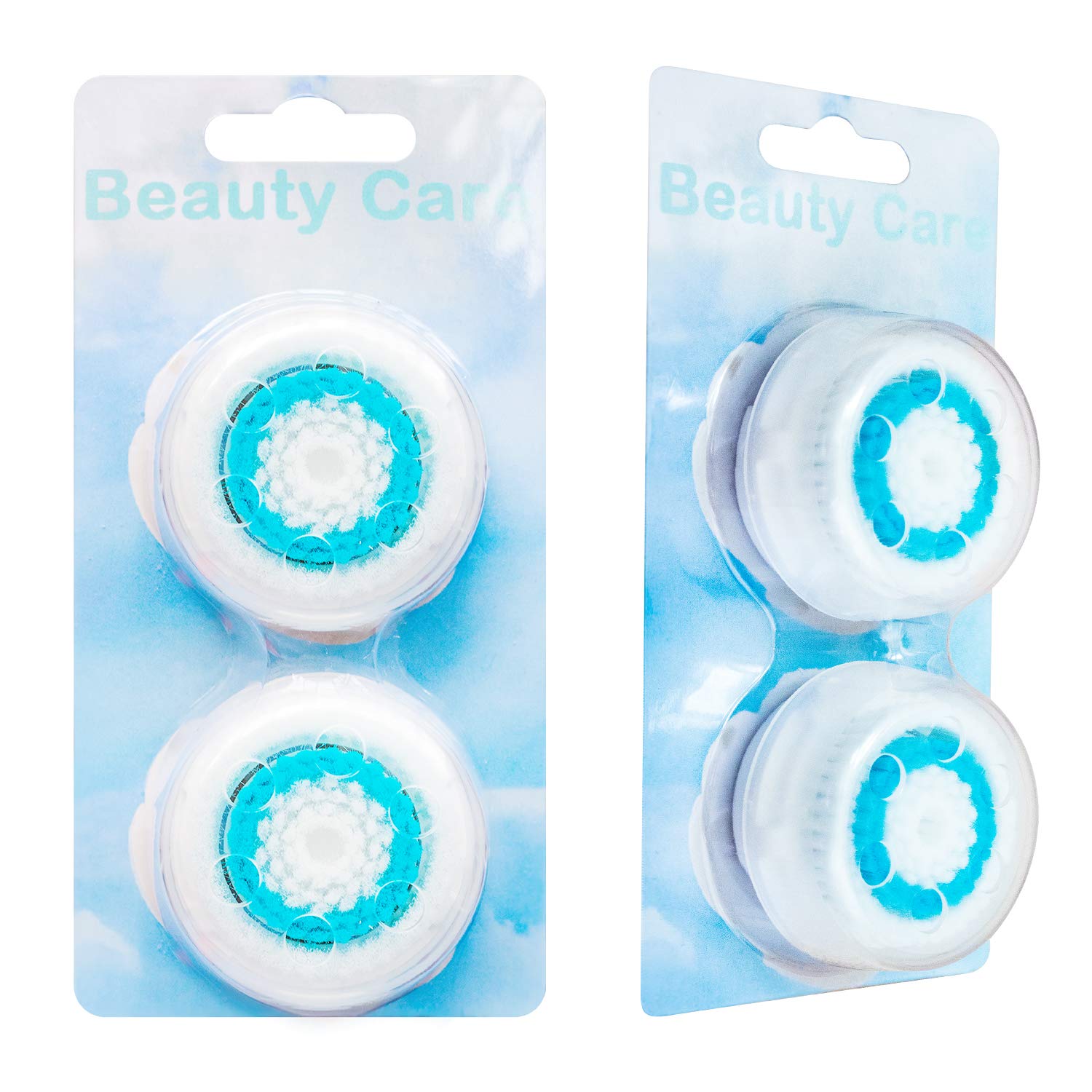 4 Pack Compatible Replacement Facial Cleansing Brush Head : Beauty & Personal Care