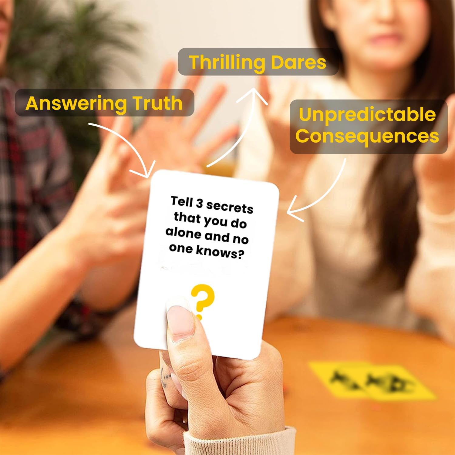 Truth or Dare & Consequences Card Game for Adults - 250+ Card Game for Adult Game Nights with Friends and Family - Board Games for Adults for Bachelorette Party, Travel, Family Fun - Image 3