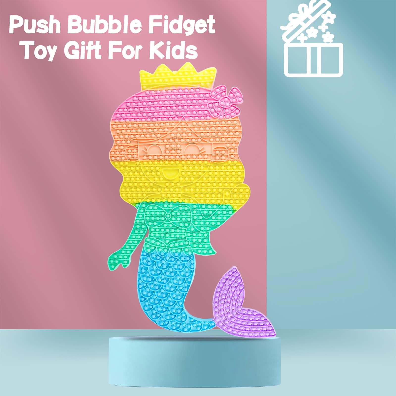 Gigantic Push Oversized Bubbles The Biggest in The World Jumbo Pop