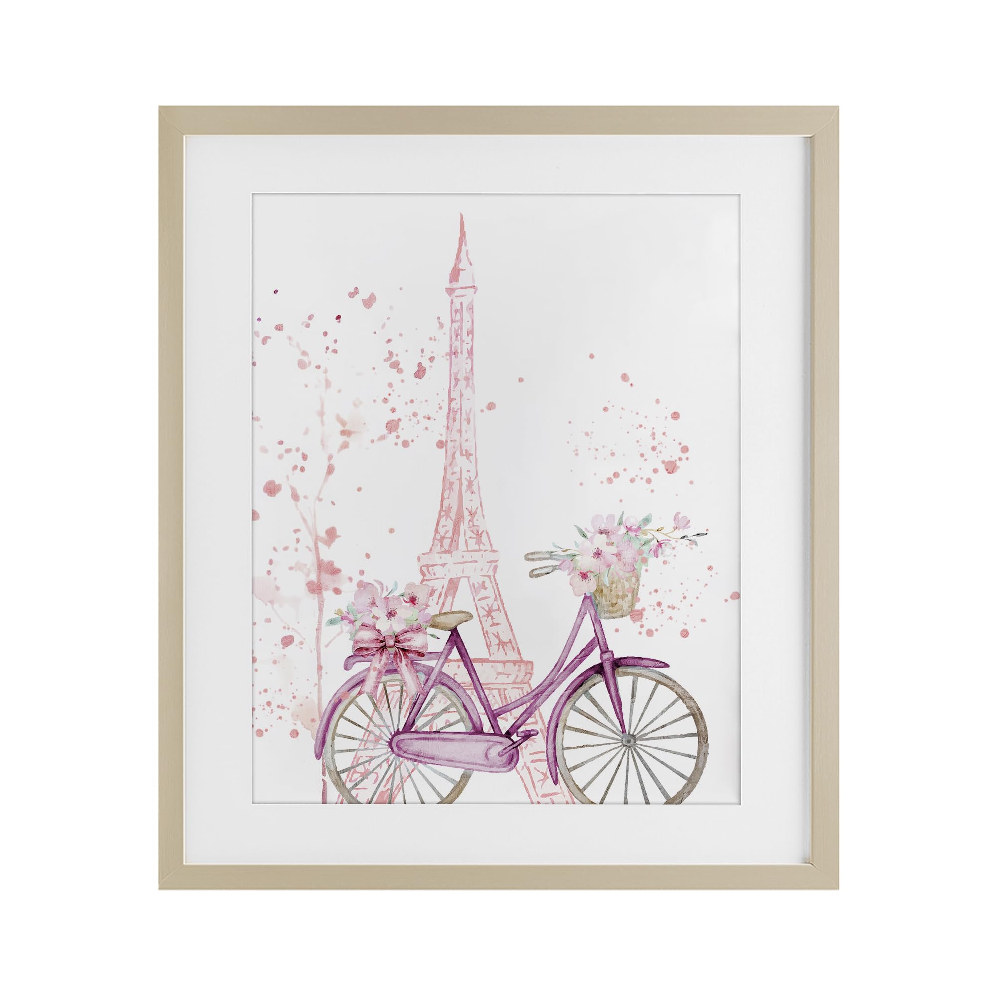 Affiche bouleau parisien sous verre Kim Allen : sublimer votre salon parisien chic