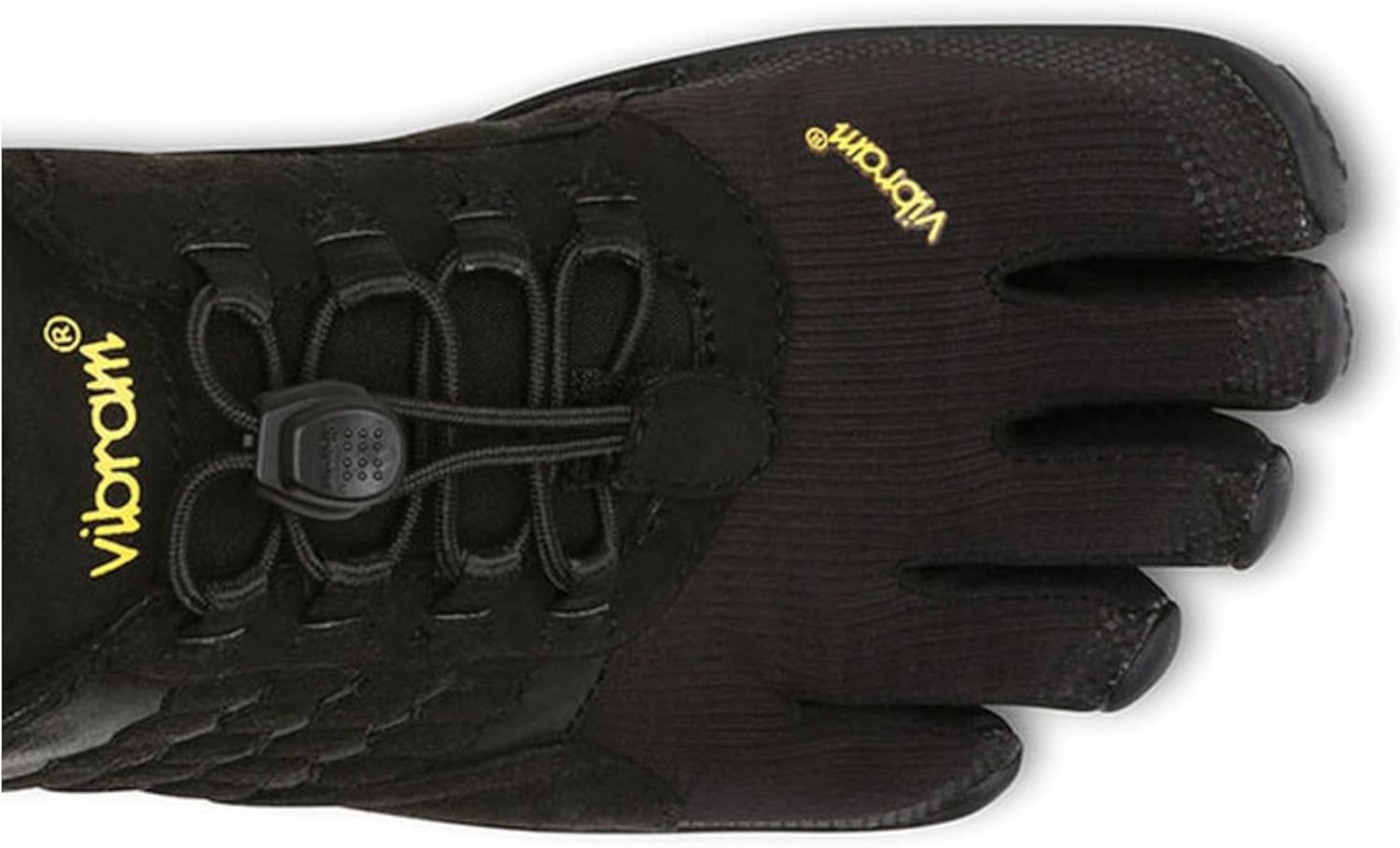 Vibram Women's FiveFingers Trek Ascent | Barefoot All-Terrain Outdoor Shoe for Hiking & Light Trail, Black, 38 EU / 7.5-8 US
