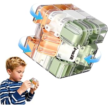3D Labyrinth Ball Complex Magic Cube Puzzle Puzzle Cube Maze Game Captivating Thinking Sports Toy for Stress Relief and Logic Training for Children and Adults famiglia Green