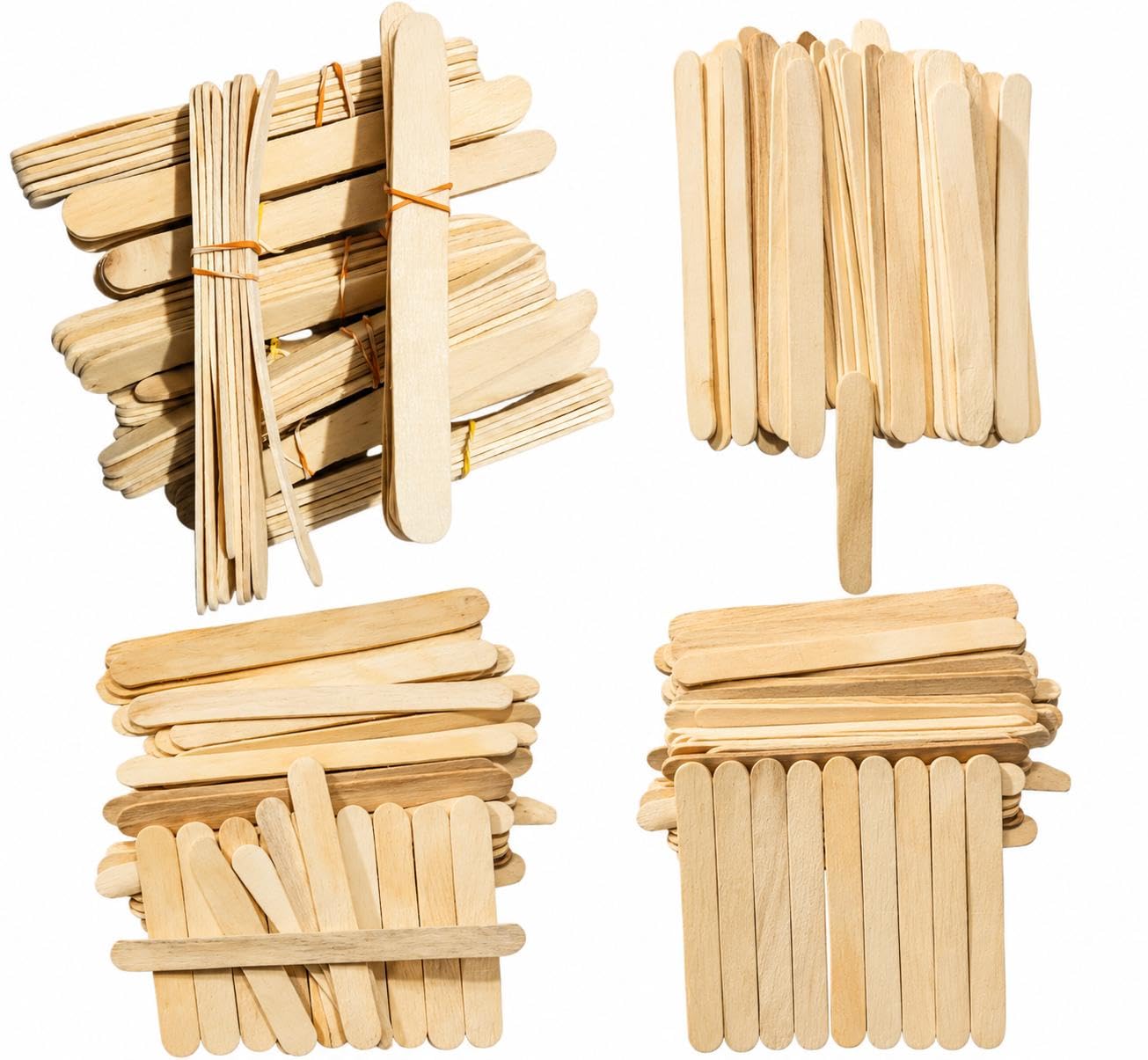 (Pack of 50 pcs) Wooden Ice Cream Sticks/Craft Stick Premium Natural Wooden Piece/Ice Cream Sticks for Perfect for DIY Projects, School Crafts, Home Activities, and Professional uses-picture-17