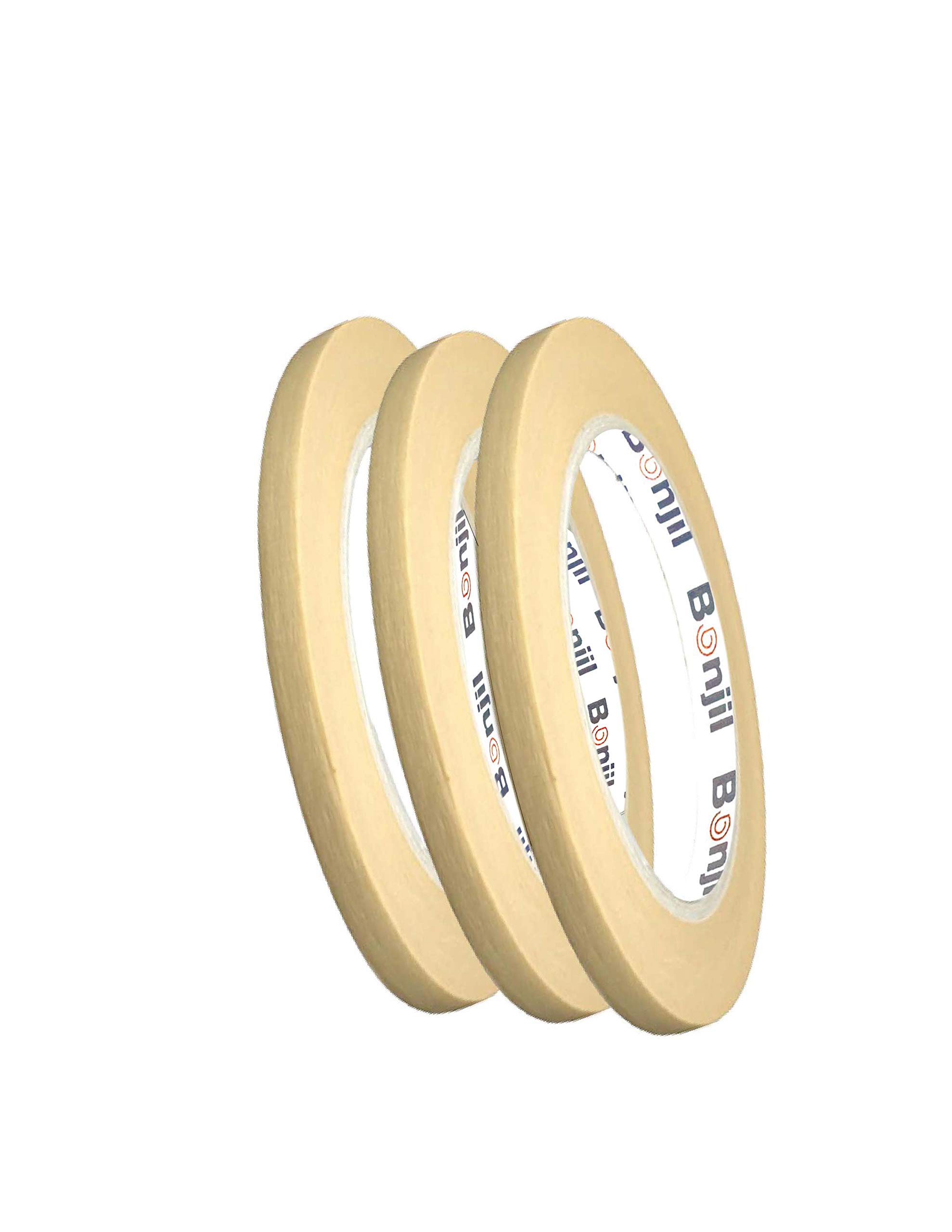 Bonjil Masking Tape for Carpenters & Painters 6mmX20mtr (72 Rolls) (B08BRYZ4HX) Amazon Price History, Amazon Price Tracker