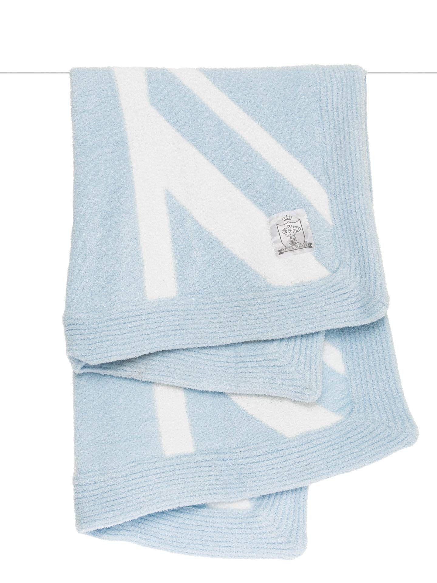 Little Giraffe Dolce Union Jack Blanket (Blue)