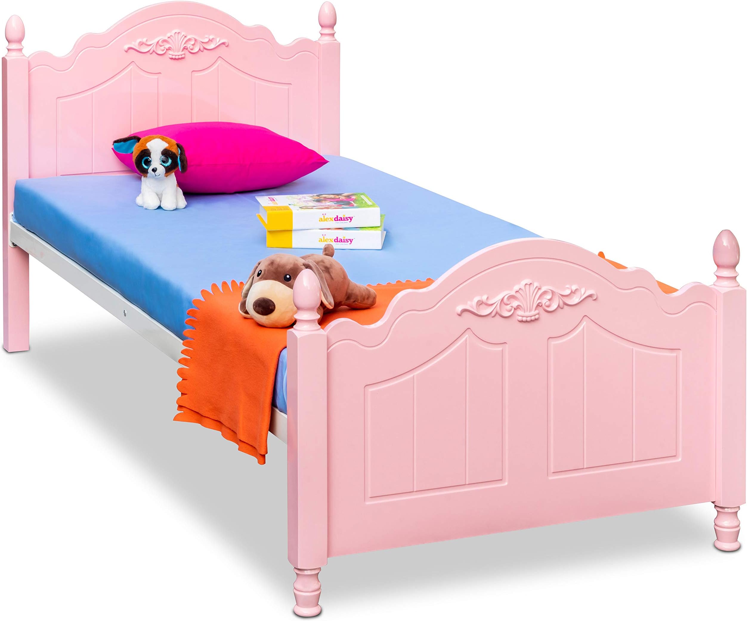 Alex Daisy Tiara Single Bed for Girls