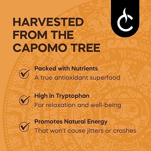 Miniatura 10 de Capomo Nuez Maya ha llegado El café alternativo sin cafeína sin gluten y delicioso 12 oz