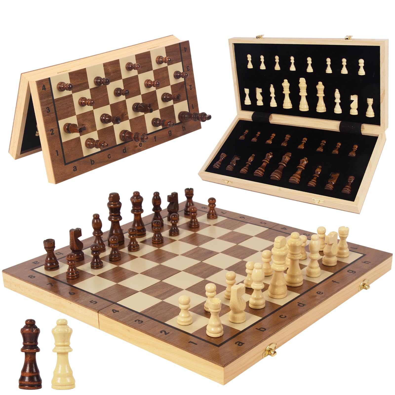 woodenfun échecs magnétiques bois