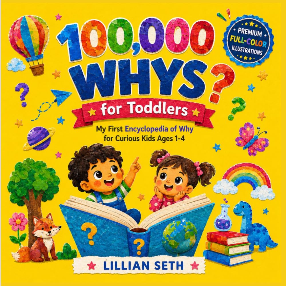 100,000 Whys for Toddlers: My First Encyclopedia of whys for Curious Kids Ages 1-4 (Full Color Illustration)