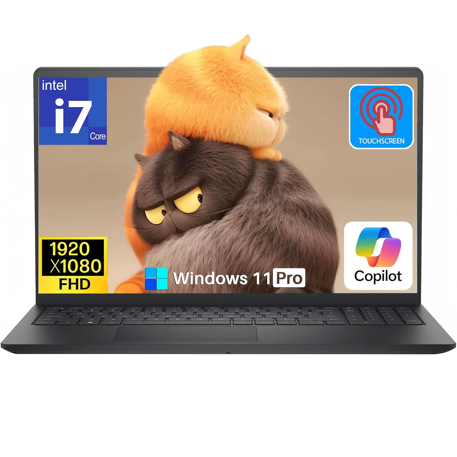 Dell 15 DC15250 Touchscreen Laptop Windows 11 Pro Intel 10-Core i7-1355U up to 5 0GHz 16GB RAM 1TB