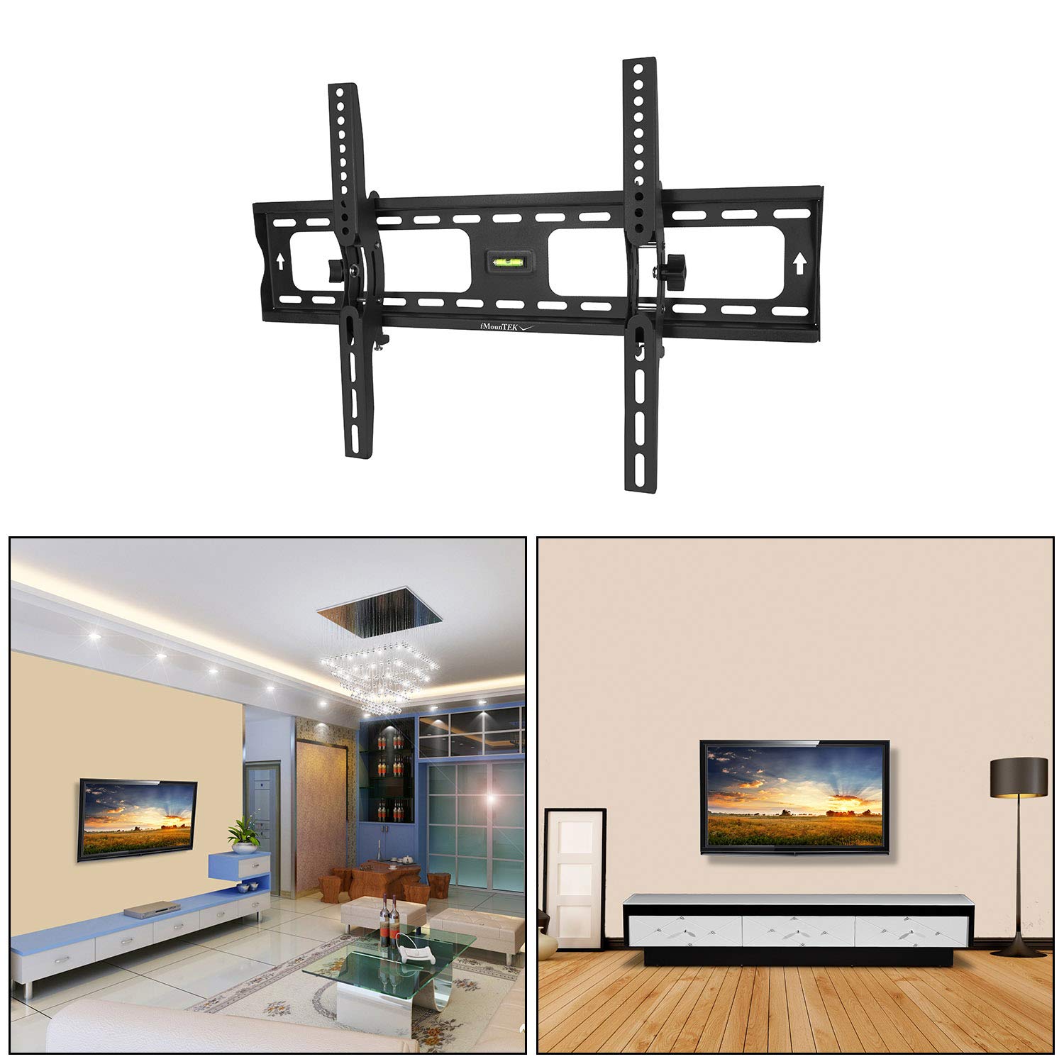Amazon.com: iMounTEK Tilting TV Wall Mount Bracket For 37"- 70"  LED/LCD/OLED/Plasma Flat Screen TV. Full Motion Swivel Articulating Dual  Arms, 132 LBS Hold- Sony/LG/Samsung/Panasonic/Vizio/Toshiba : Electronics