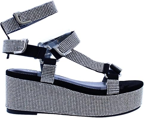 thigh high lace up flat sandals