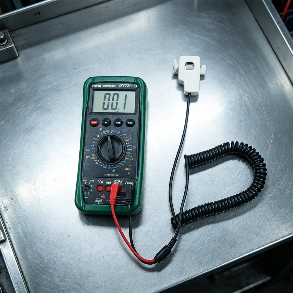 DY2201D Testeur de batterie de voiture numérique Multimètre Outil de réparation de voiture