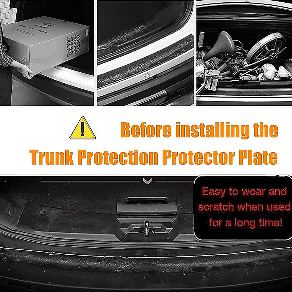 Auto Paraurti Posteriore Guard per Buick Encore 2013-2018 In Acciaio Inox Anti-graffio Paraurti Posteriore Protector Tronco Davanzale Piastra di Coda Trim Guard Tronco Piastra di Coda Trim Accessori