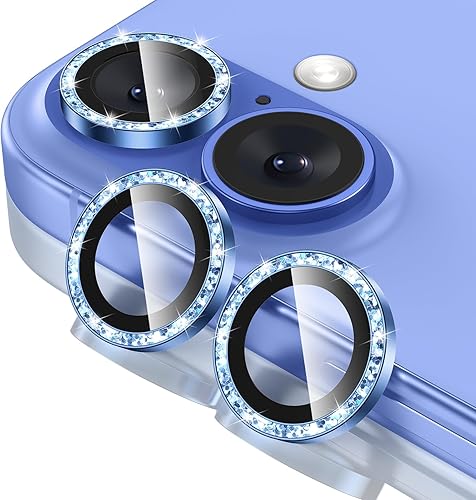 Miniatura 44 de Tensea Protector de lente de cámara para iPhone 17, cubierta de cámara de vidrio templado 9H protector de pantalla, transparente HD, anillo