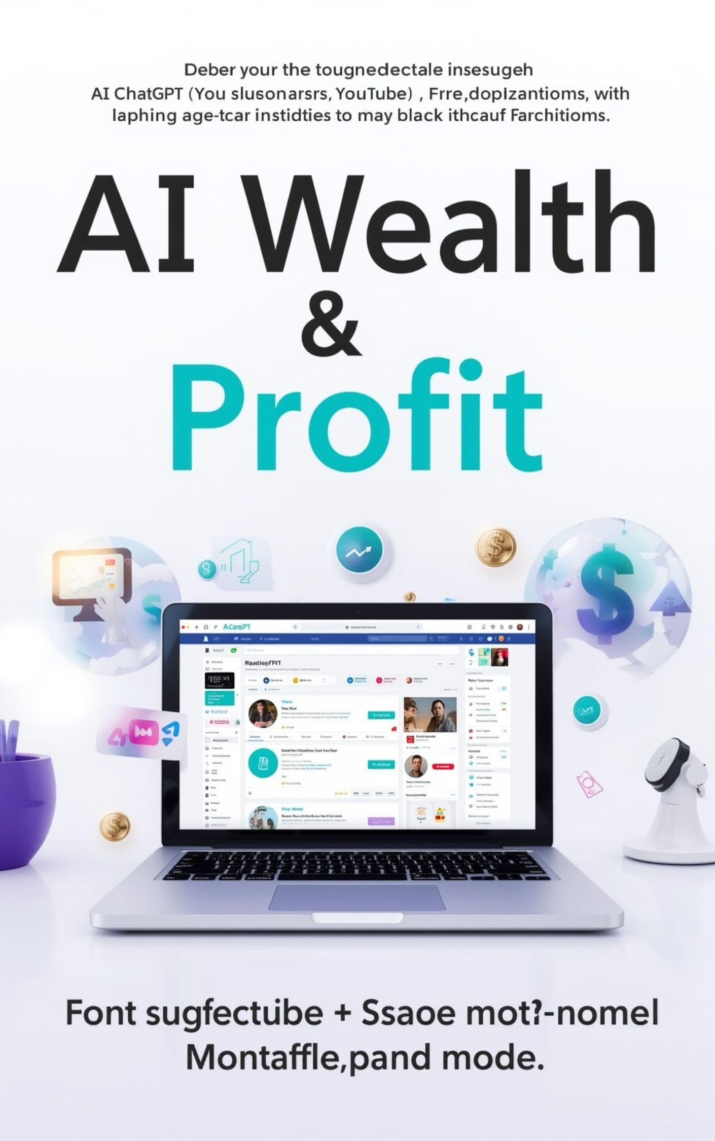 AI Wealth Profit: Unlock the Future of Online Income with Smart Automation & AI Tools: A Step-by-Step Guide to Start Earning with AI - eBooks, YouTube, Freelancing & Passive Income Ideas from Home