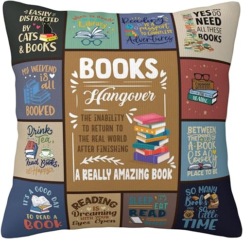 Dfaqehk Regalos para amantes de los libros para mujeres Regalos para amantes de los libros para personas que les gusta leer Regalos para el día de