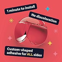 Vista 4 de Protector de esquinas para bebés, protector de esquinas de muebles y topes de seguridad para bordes, amortiguadores a prueba de bebés para cubrir