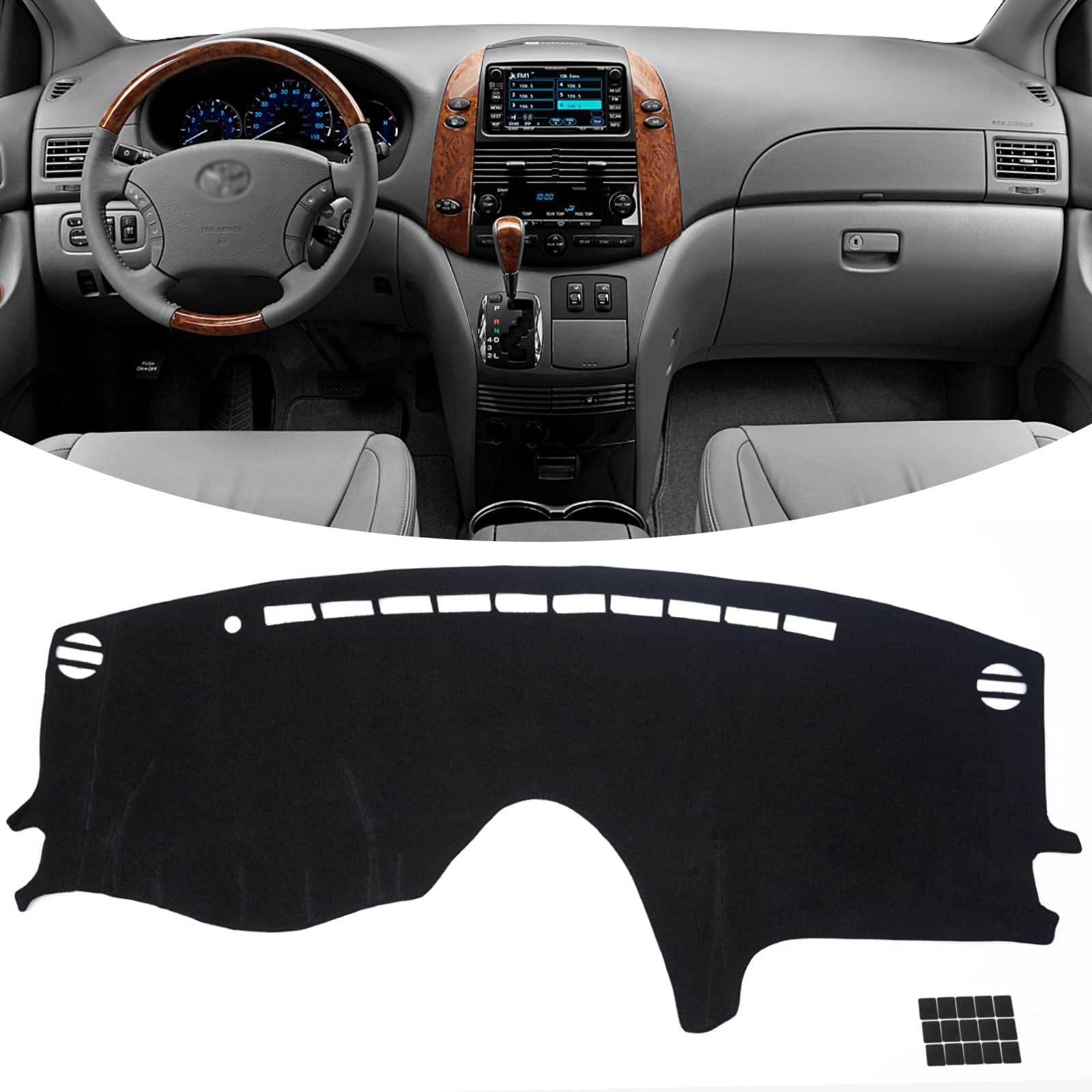 Amazon.com: Hex Autoparts Dash Cover Mat Dashboard Pad Replacement for ...