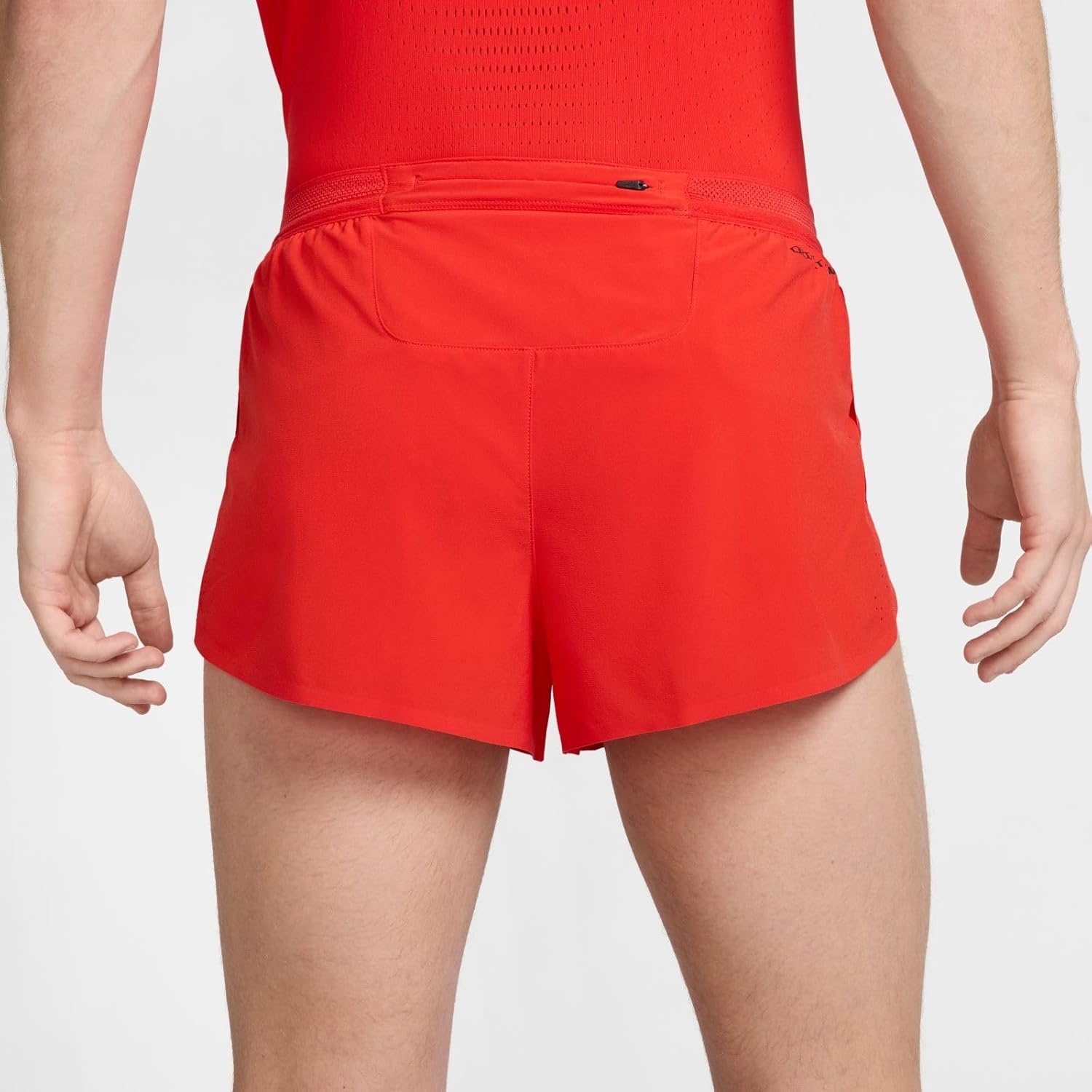 Men's Aeroswift Dri-FIT ADV 2" Brief-Lined Running Shorts (696 - LT Crimson/Black) - Image 3