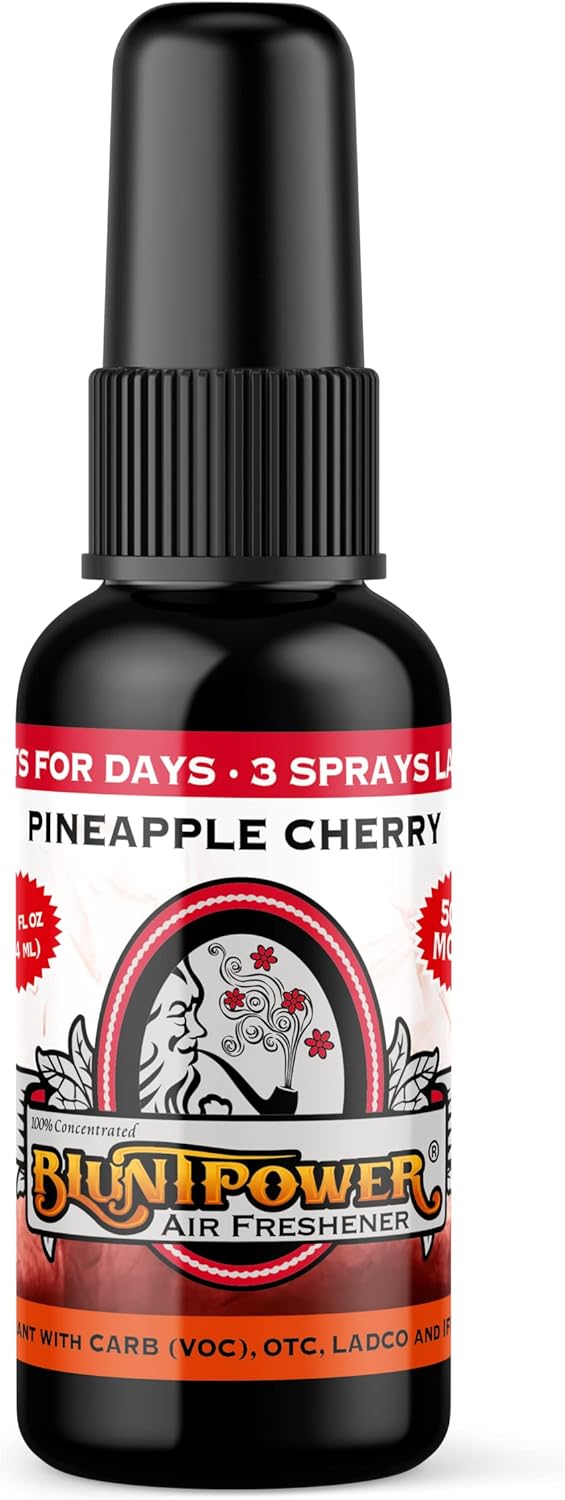 BluntPower (Pineapple Cherry, 1 Pack) Concentrated Air