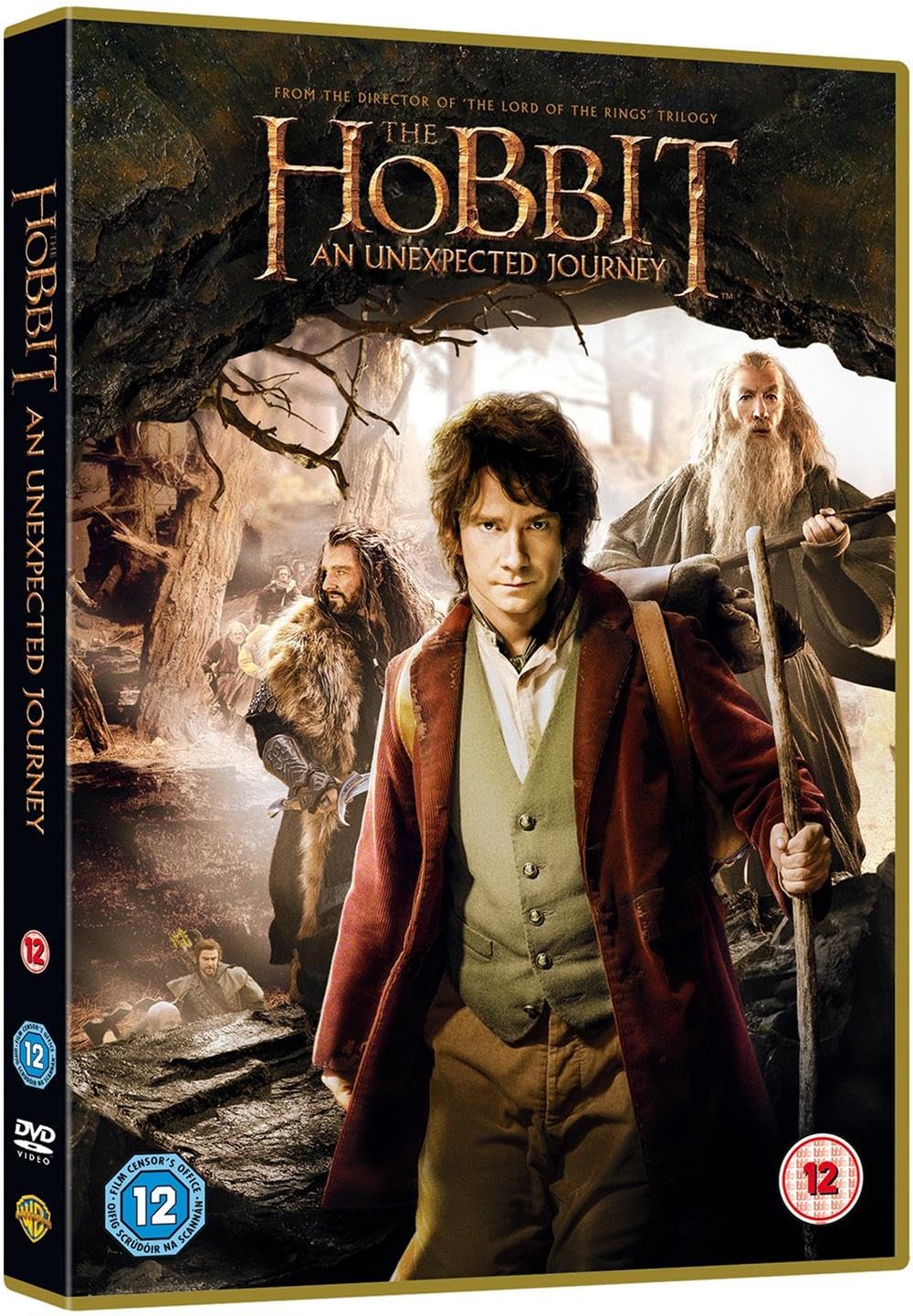The Hobbit: DVD An Unexpected Journey 2013 Martin Freeman, Jackson (DIR) Family