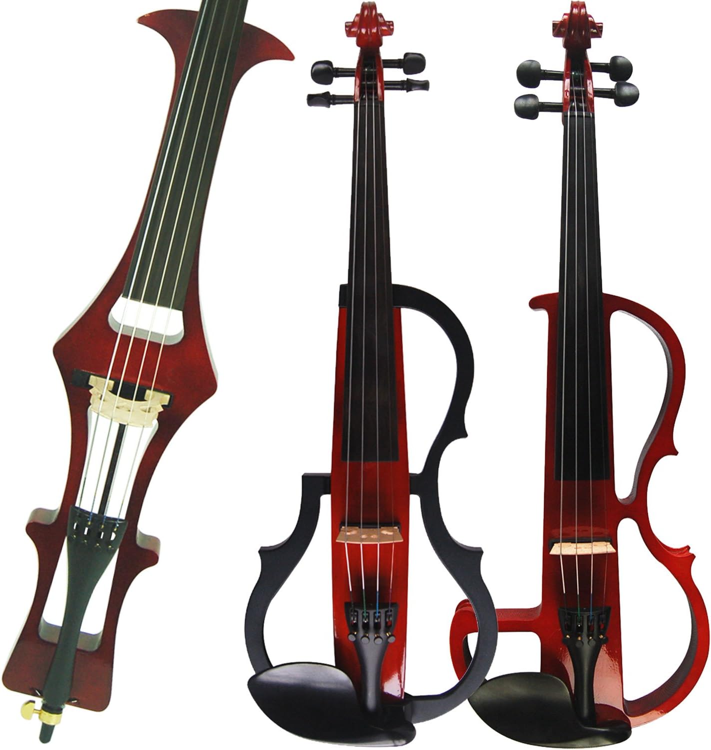 Leeche Handmade Professional Solid Wood Electric Cello 4/4 Full Size Silent Electric Cello-1803