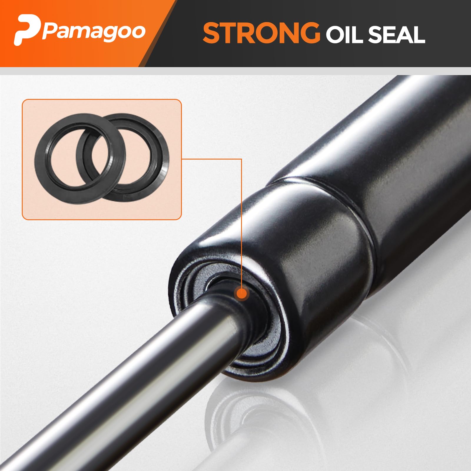 SE180P80 18 Inch 80 Lbs Gas Strut Shocks Lift For Leer