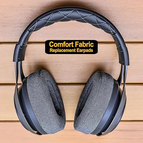 Miniatura 5 de Almohadillas de repuesto compatibles con auriculares LS35X LS50X LS31 LS41 de LTYIVABHTTW I mejoraron la durabilidad y el sonido (tela gris cómoda)