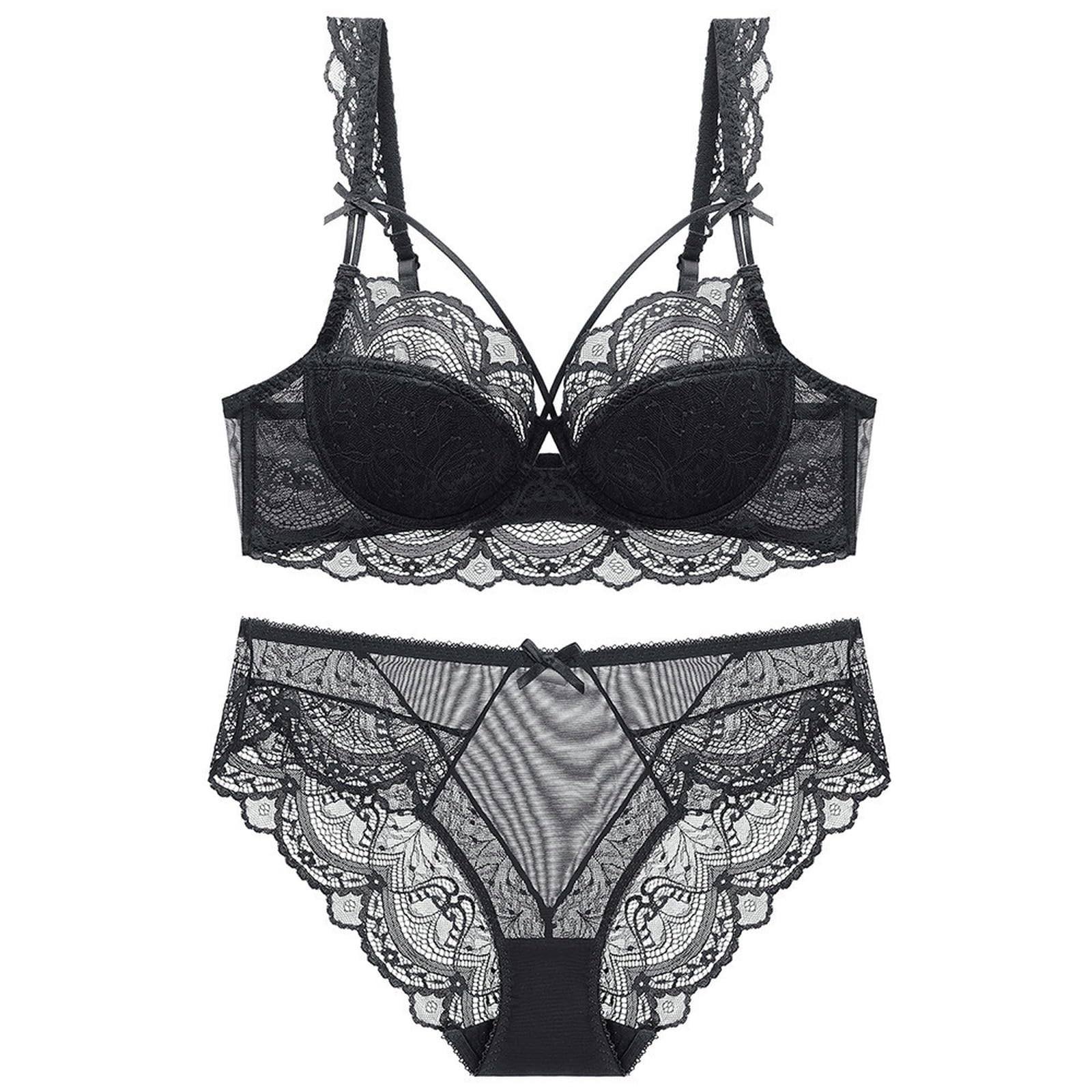 Sujetadores Conjunto De Lencería Encaje Fino para Mujer, Adelgazante Y Moldeador Bustos Más Grandes, Sexy Seductor -blanco-32 70a