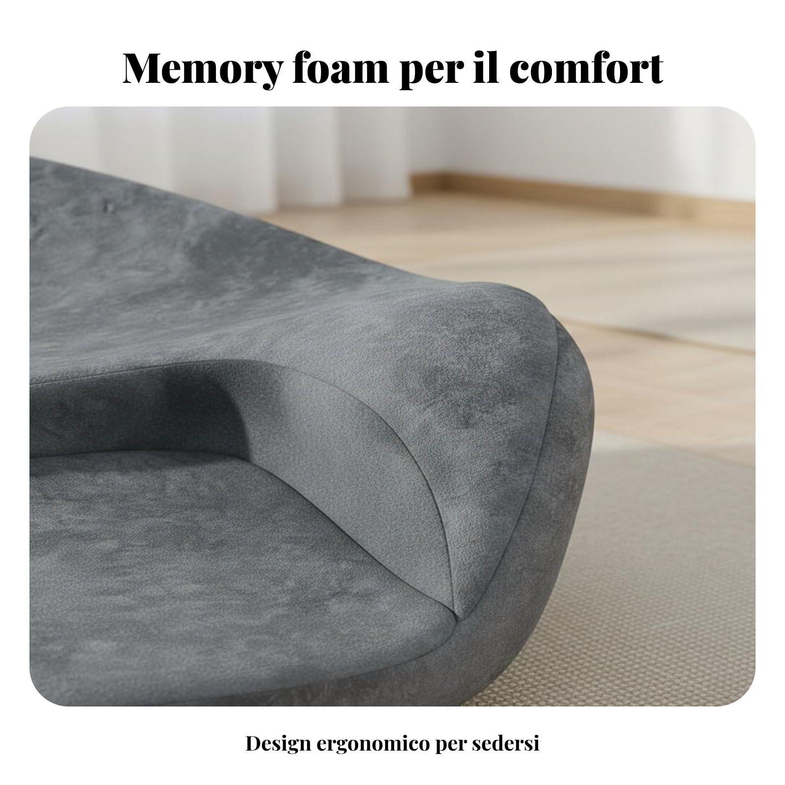 Baoblaze Cuscino Meditativo in Memory Foam con Copertura in Tessuto Traspirante Morbido per Stretching Preghiera E Cerimonia Del Tè Adatto per Soggiorno