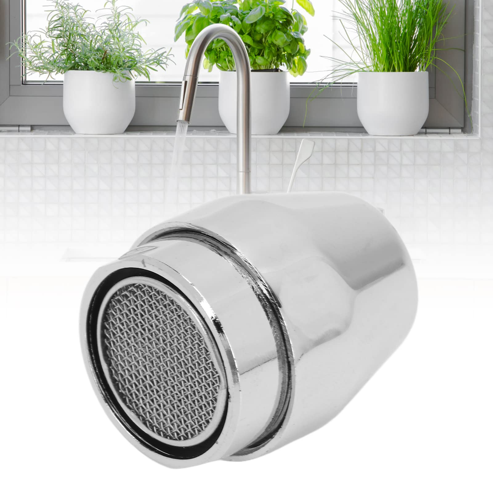 Augenspüler Wasserhahn-Düsenfilter, 304 Edelstahl, rostfrei, wassersparend, Mehrzweck-Wasserhahn-Wasserfilter-Diffusor