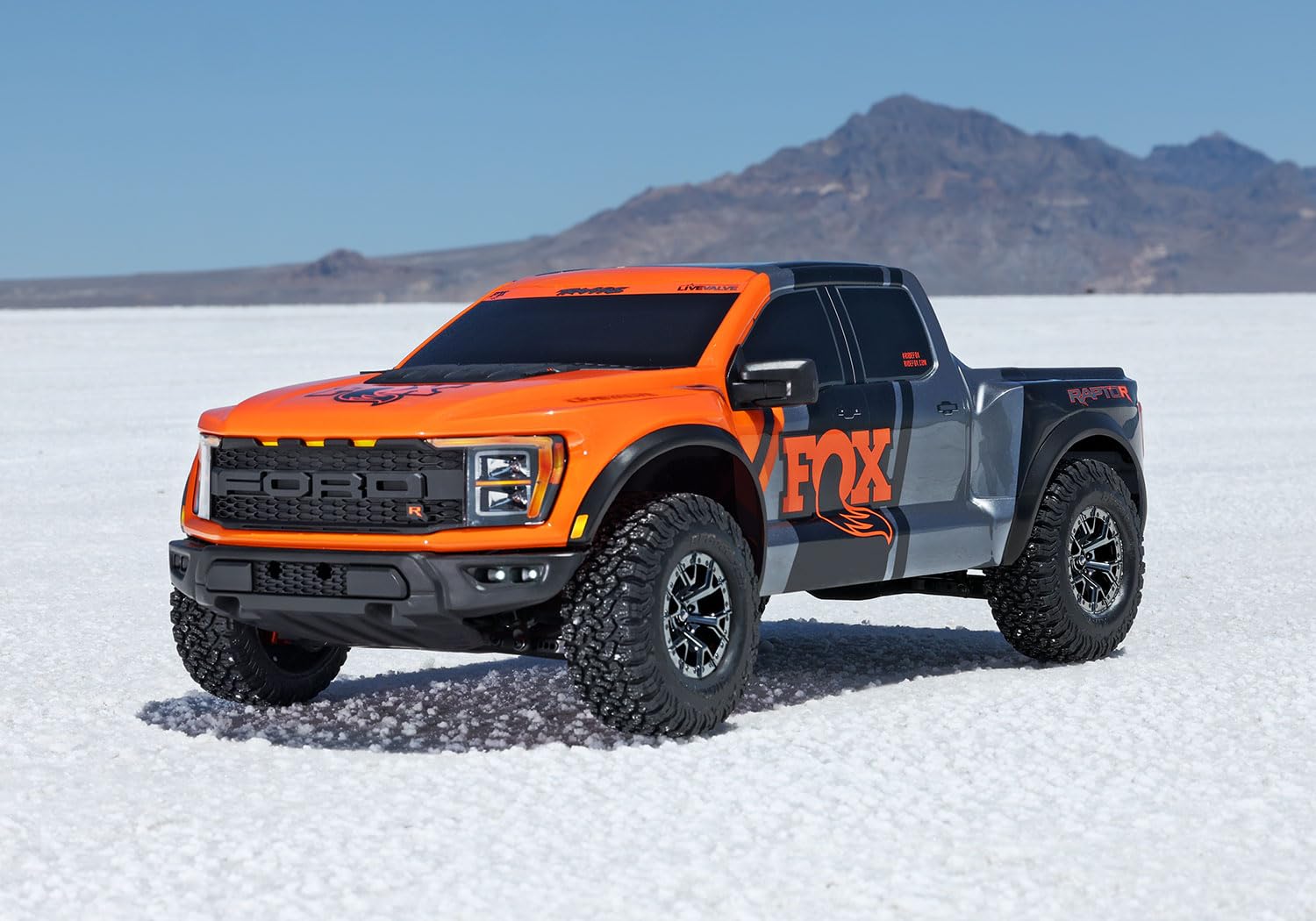 Amazon.com: Traxxas Ford Raptor R 4X4 Ultimate Orange : Toys & Games