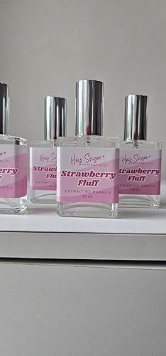 Miniatura 6 de Hey Sugar - Perfume de pelusa de fresa, inspirado en Kayal Yum Bougie Marshmallow, perfume gourmand, perfume afrutado, regalo para ella, pelusa