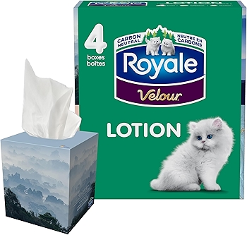 Royale Velour Lotion Facial Tissue