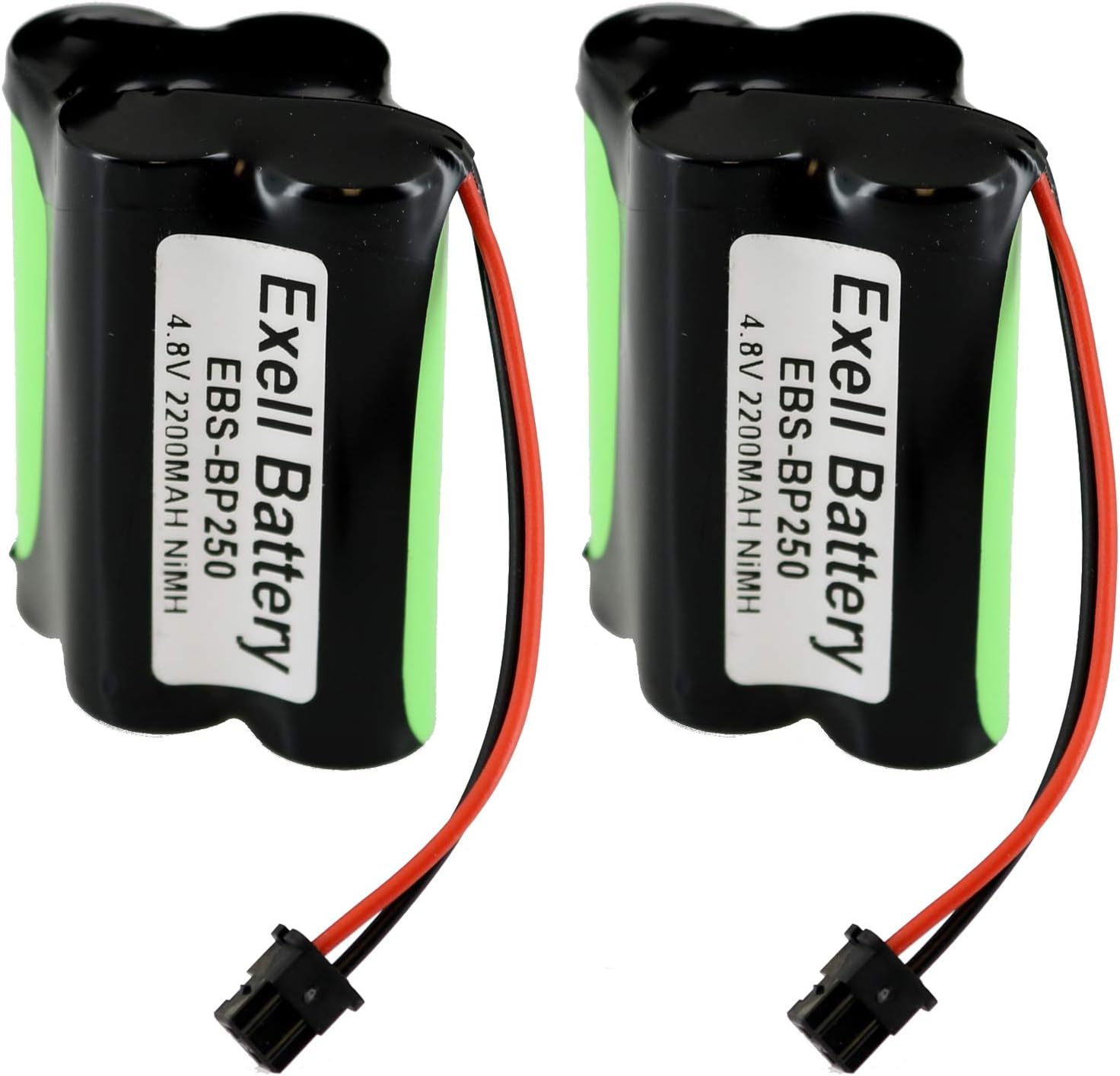 Exell Battery 2X Scanner Battery EBS-BP250 for BC230 BC235 SC-140