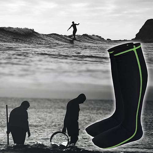 Miniatura 2 de Riverruns Calcetines para vadear, calcetines de pesca de nailon para hombres y mujeres, pesca al aire libre, surf, wakeboard