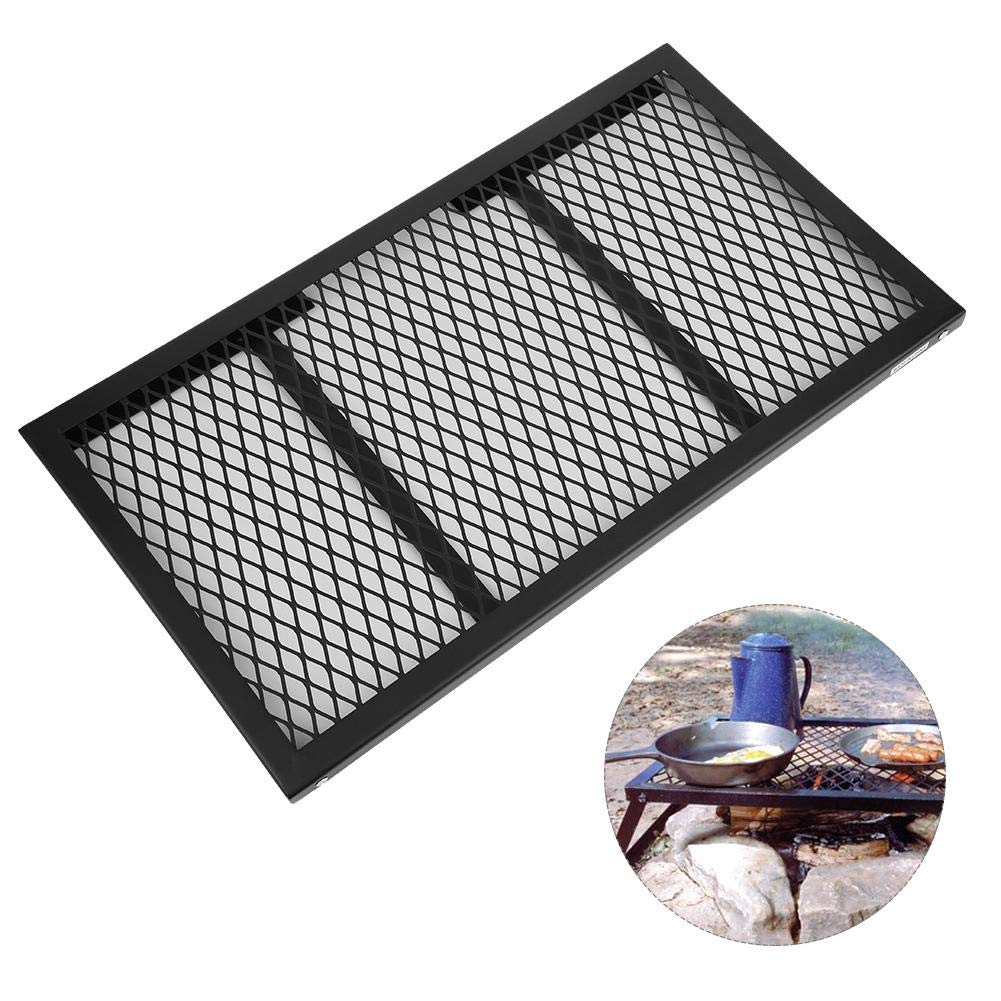 Grille de camping pliable barbecue portable léger compact résistante pour familles randonneurs pique-nique voyage en voiture