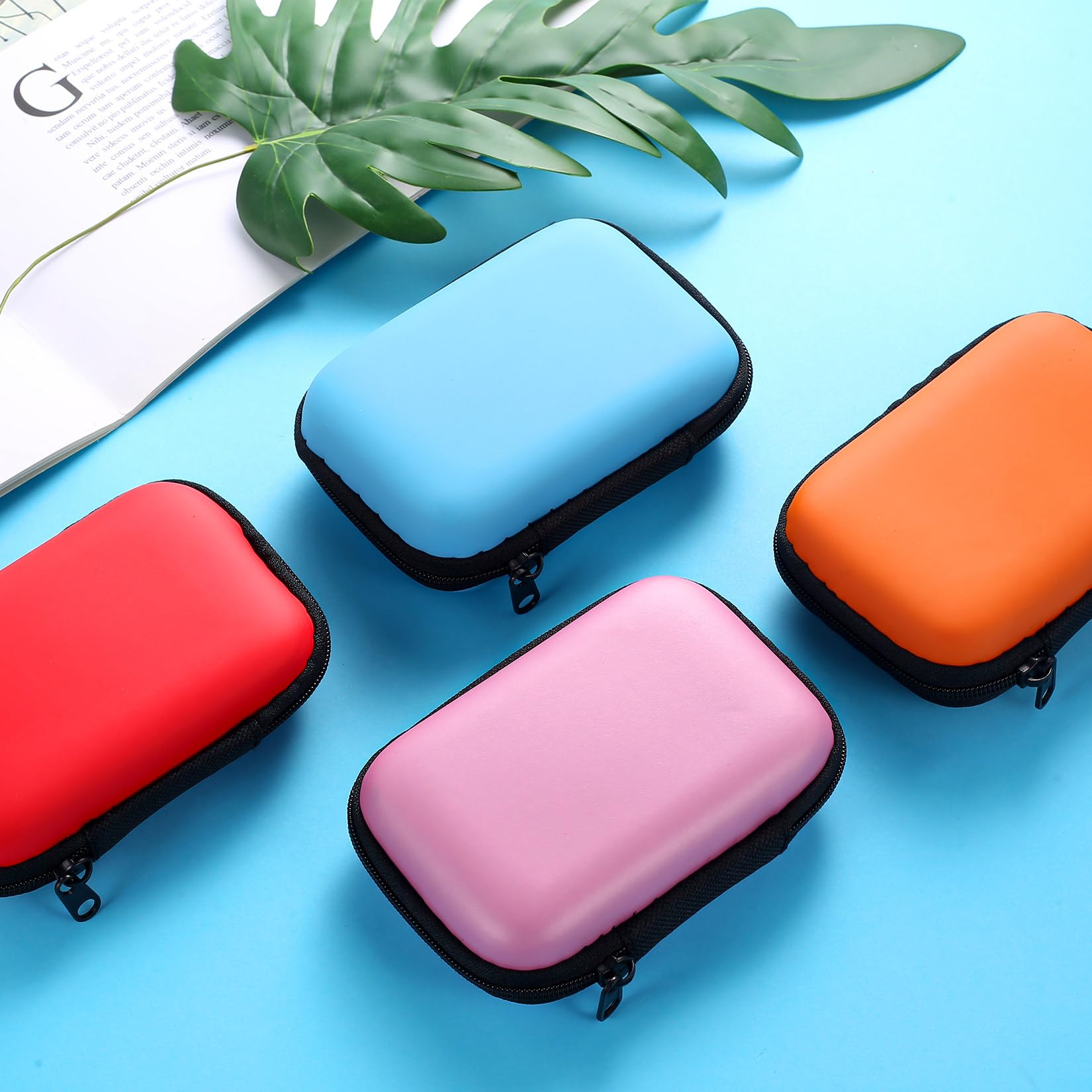 4 sztuki etui na karty do gryUNO, pudełko do przechowywania kart UNO Extreme Cabo UNO Flip (4 kolory, 11 x 8 x 4 cm)