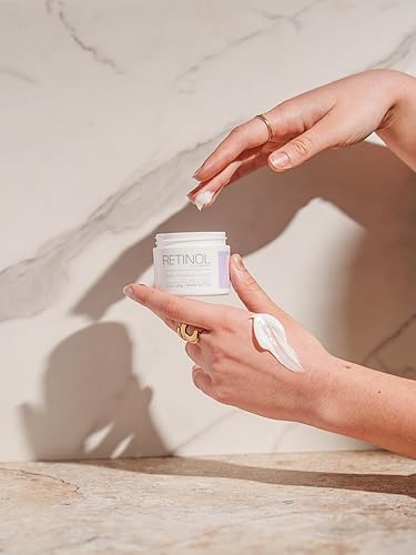 Miniatura 6 de Robanda Crema de renovación diaria de retinol │ Crema antiarrugas sin peso todo el día con retinol para cara y cuello