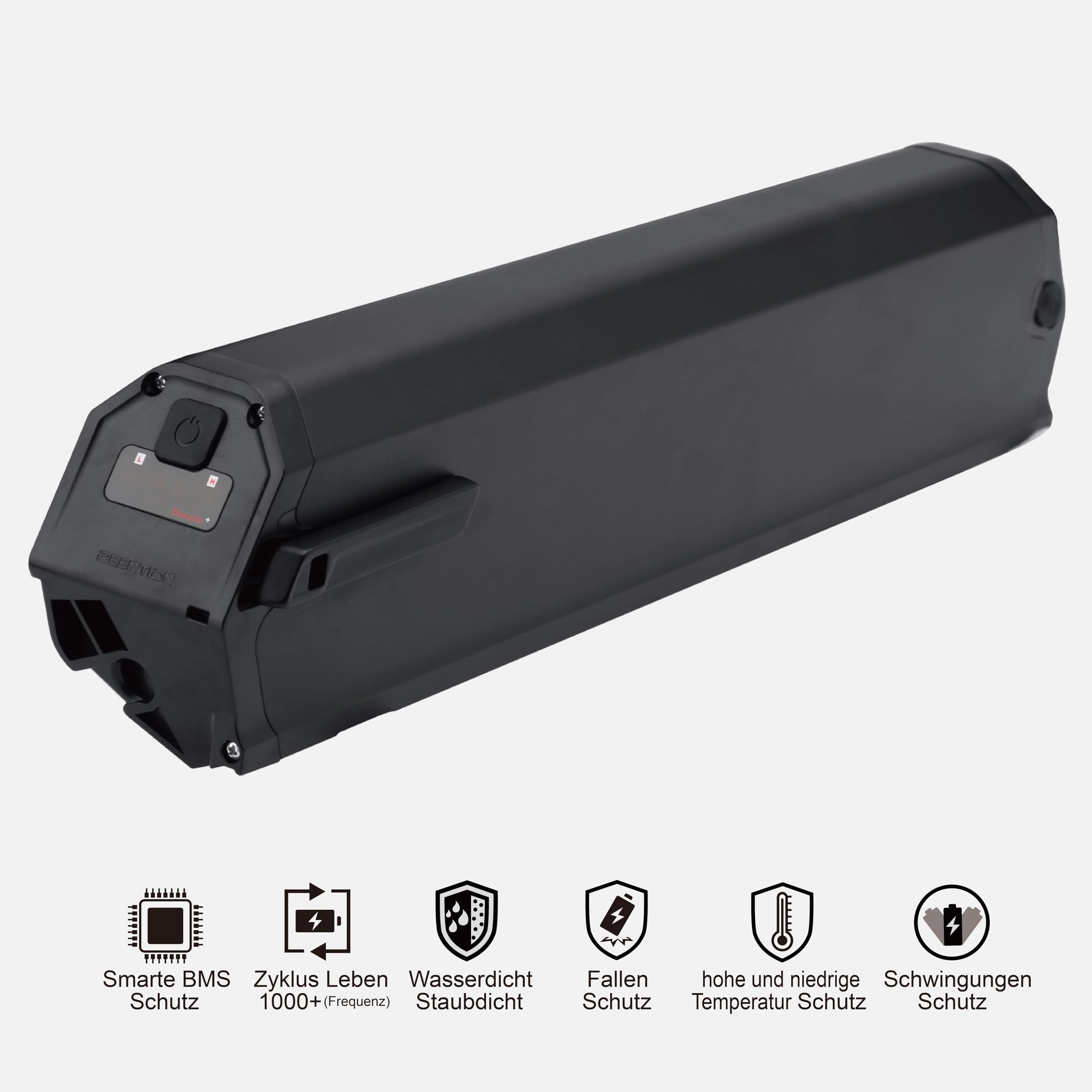 Akumulator ebike do Reention Dorado-Plus 48V 15Ah pasuje do NCM akumulator rowerowy do Yukon750 dla Reention dla DLG/NCM dla Moscow dla Dorado INR akumulator zastępczy